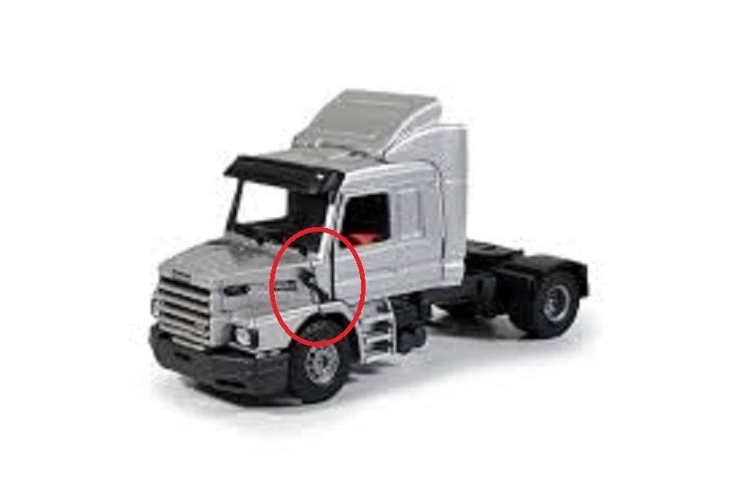 Originele Tekno Scania 142-143 motorkapsluitingen., Ophalen of Verzenden, Nieuw, Bus of Vrachtwagen, Tekno