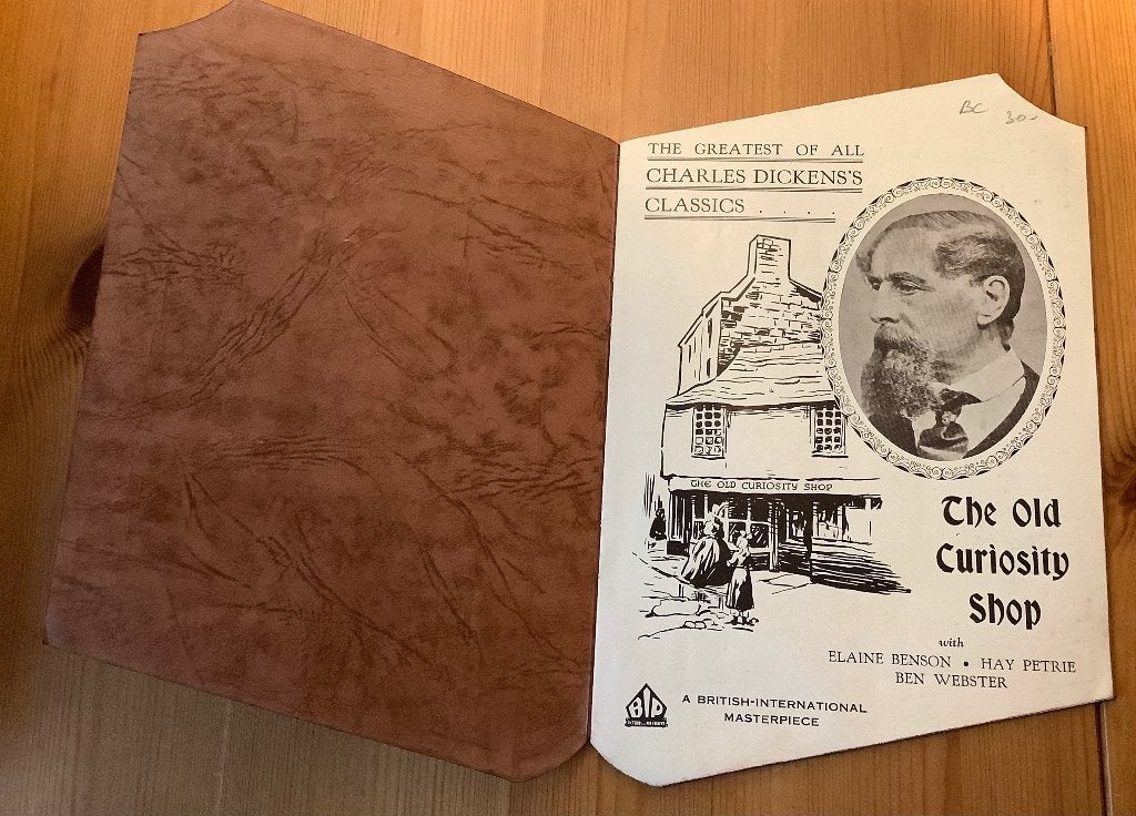 Charles Dickens, origineel filmprogrammaboekje 1934, Antiek en Kunst, Antiek | Boeken en Bijbels, Verzenden, Charles Dickens