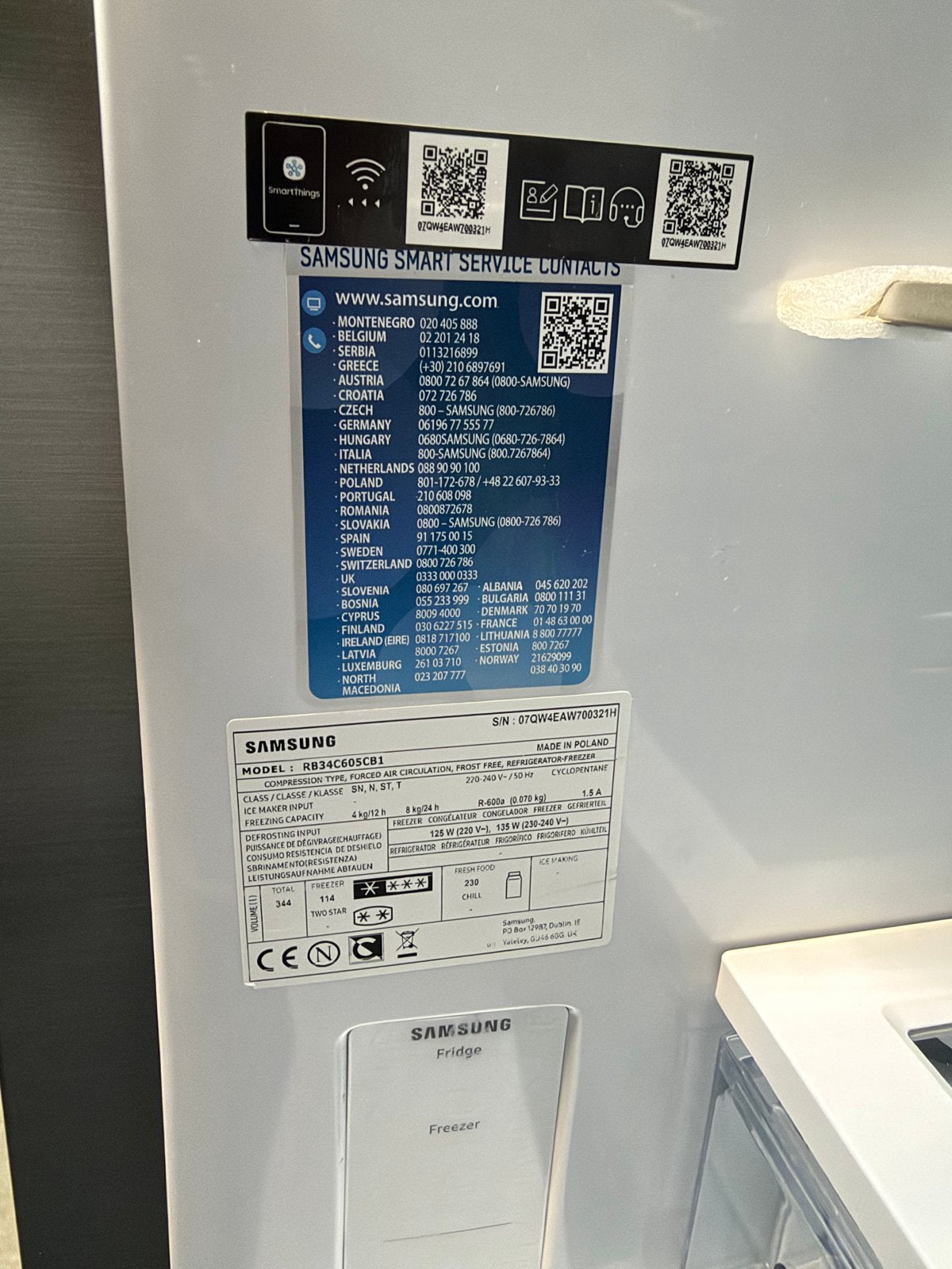 Foto 4 van Samsung Koelkast met Vriezer - Zo goed als nieuw