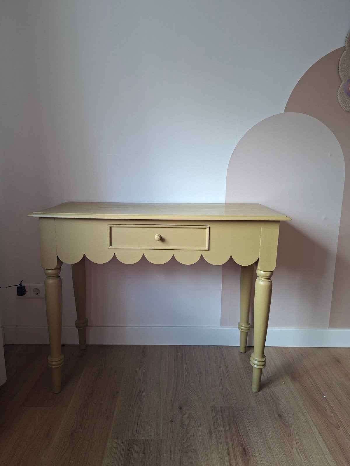 Prachtige kast en bureau voor meidenkamer, slaapkamer, Ophalen, Zo goed als nieuw, Jongetje of Meisje