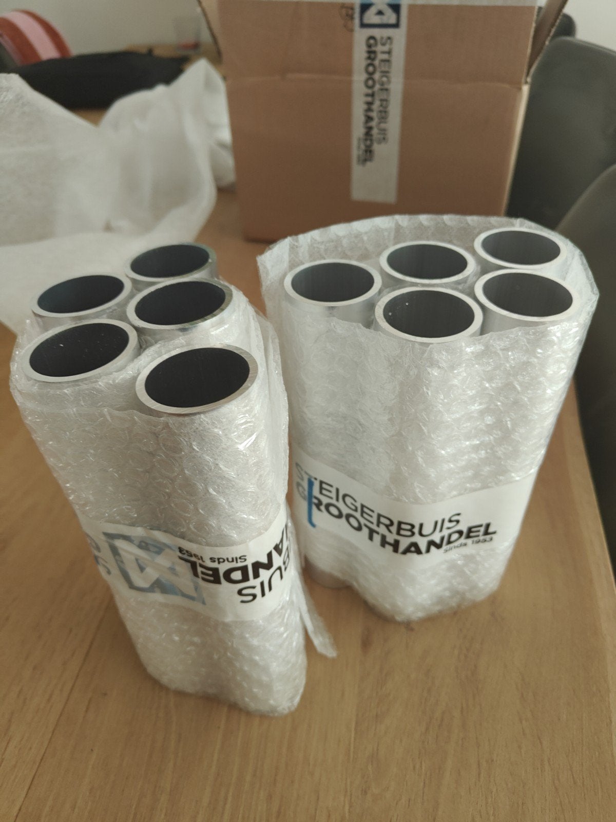 Aluminium buizen 200mm - Steigerbuis Groothandel, Minder dan 25 mm, Overige typen, Nieuw, Ophalen of Verzenden
