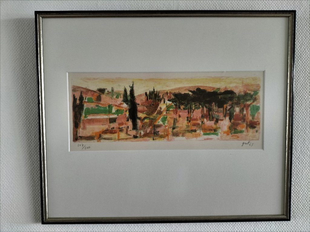 Litho Portugal, Ophalen of Verzenden, Landschappen, Lithografie