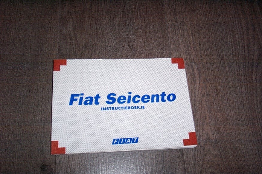 Gebruikershandleiding FIAT SEICENTO   1998/2001, Auto diversen, Handleidingen en Instructieboekjes, Ophalen of Verzenden