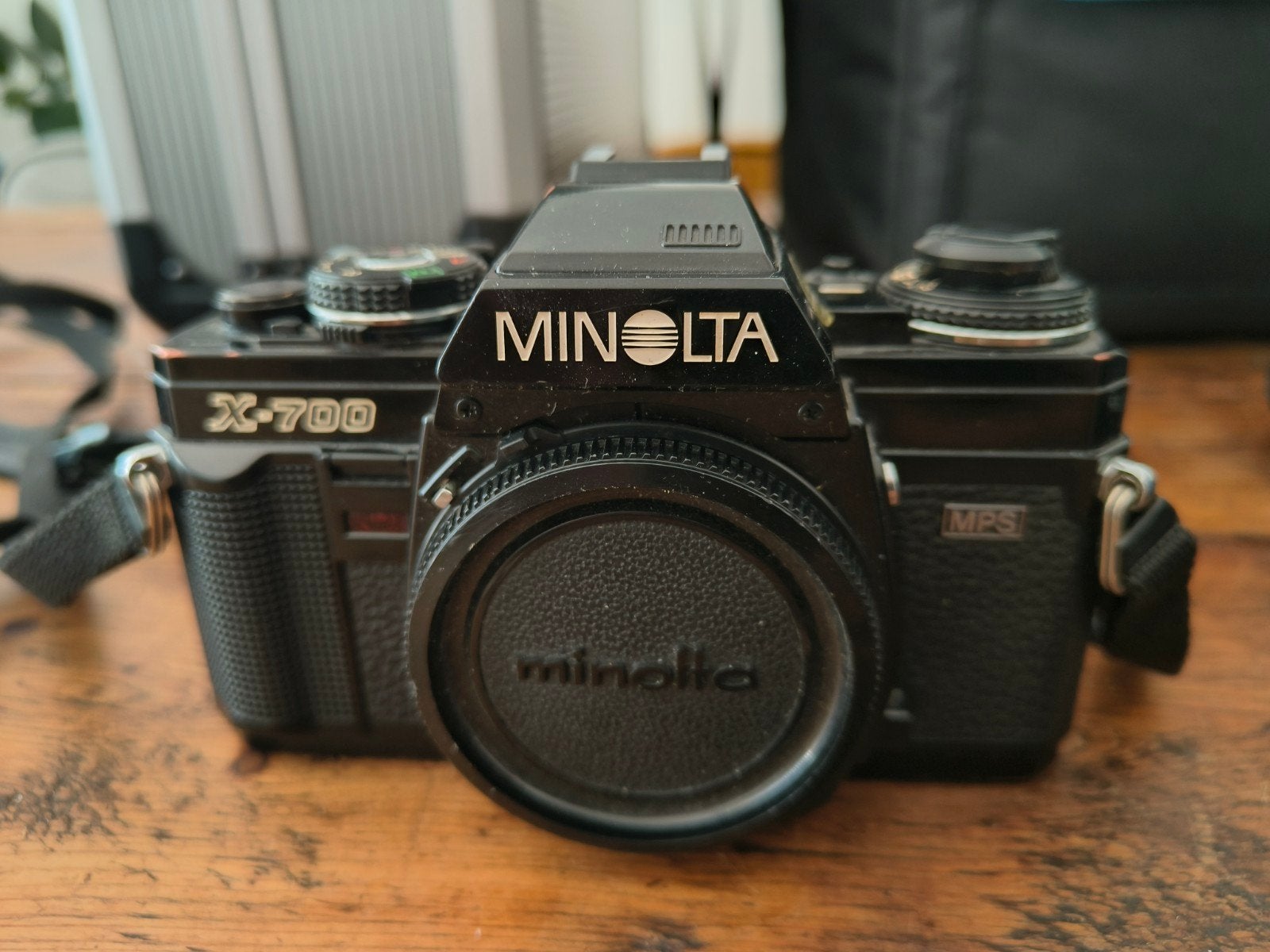 Minolta X-700 camera, diverse lenzen en accessoires, Ophalen, Spiegelreflex, Minolta