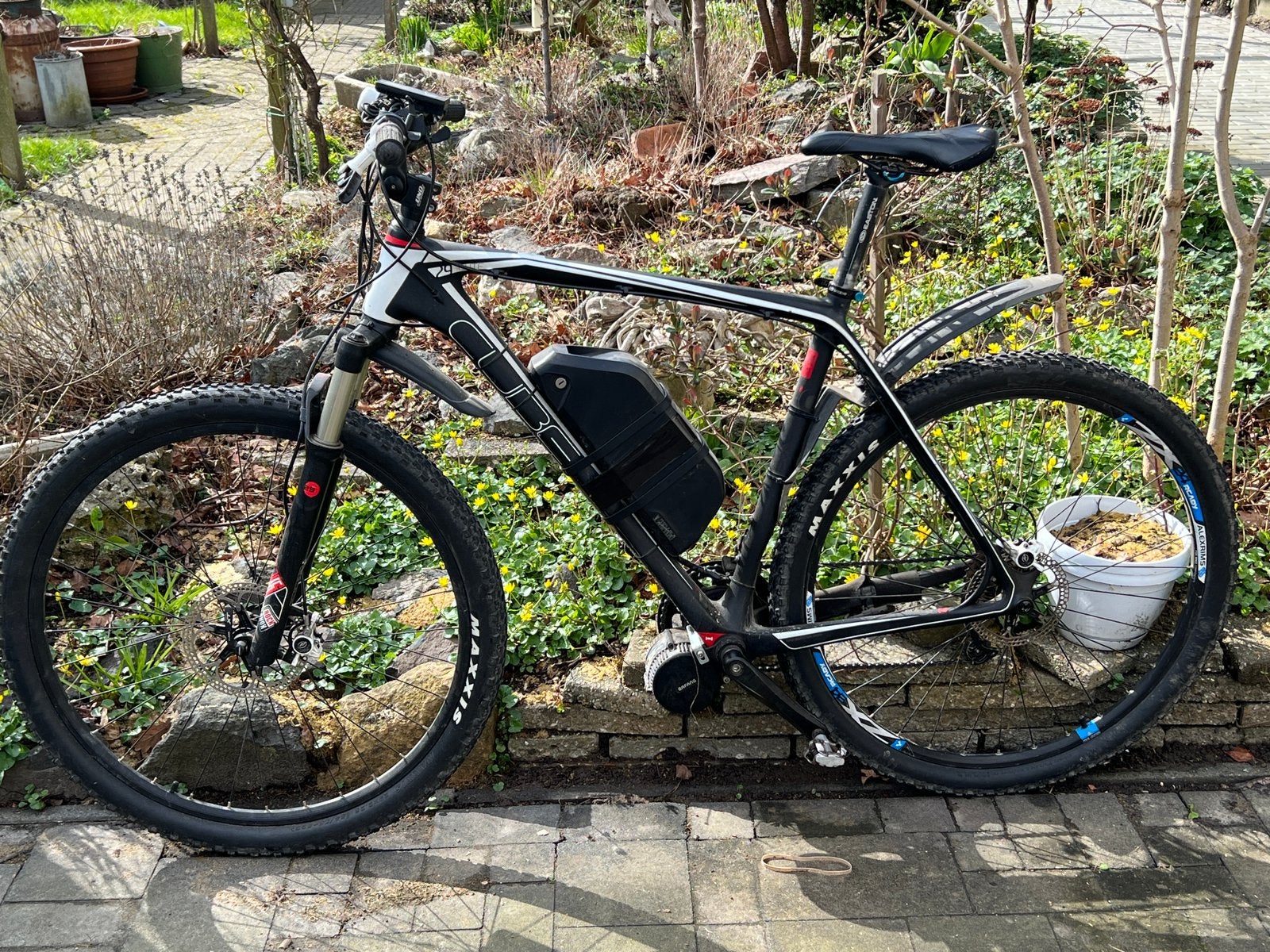 Cube met Bafang motor carbon frame, Fietsen en Brommers, Ophalen, Gebruikt