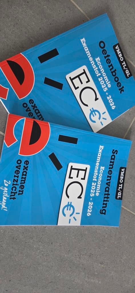 Examenbundel Economie VMBO TL/GL  (Oefenboek & Same, Economie, Ophalen of Verzenden, Zo goed als nieuw, Onbekend