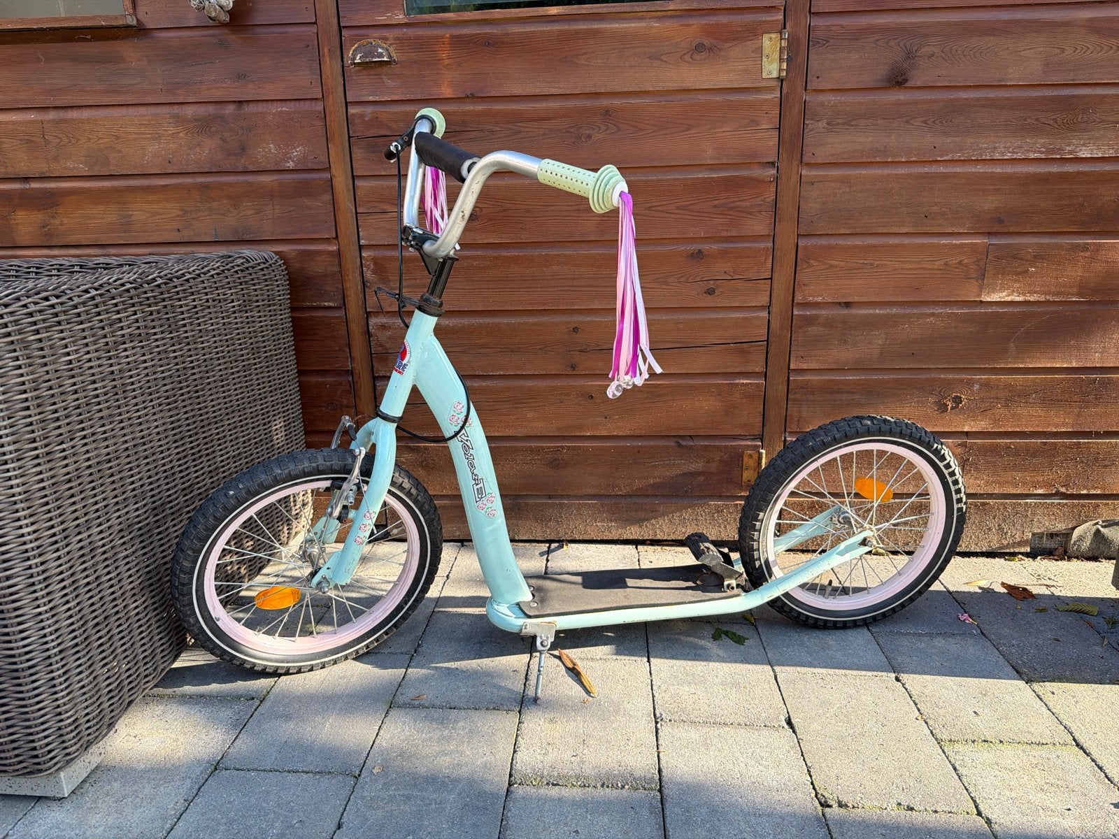 Leuke Volare kinderstep met luchtbanden, Fietsen en Brommers, Steps, Ophalen, Gebruikt, Gewone step