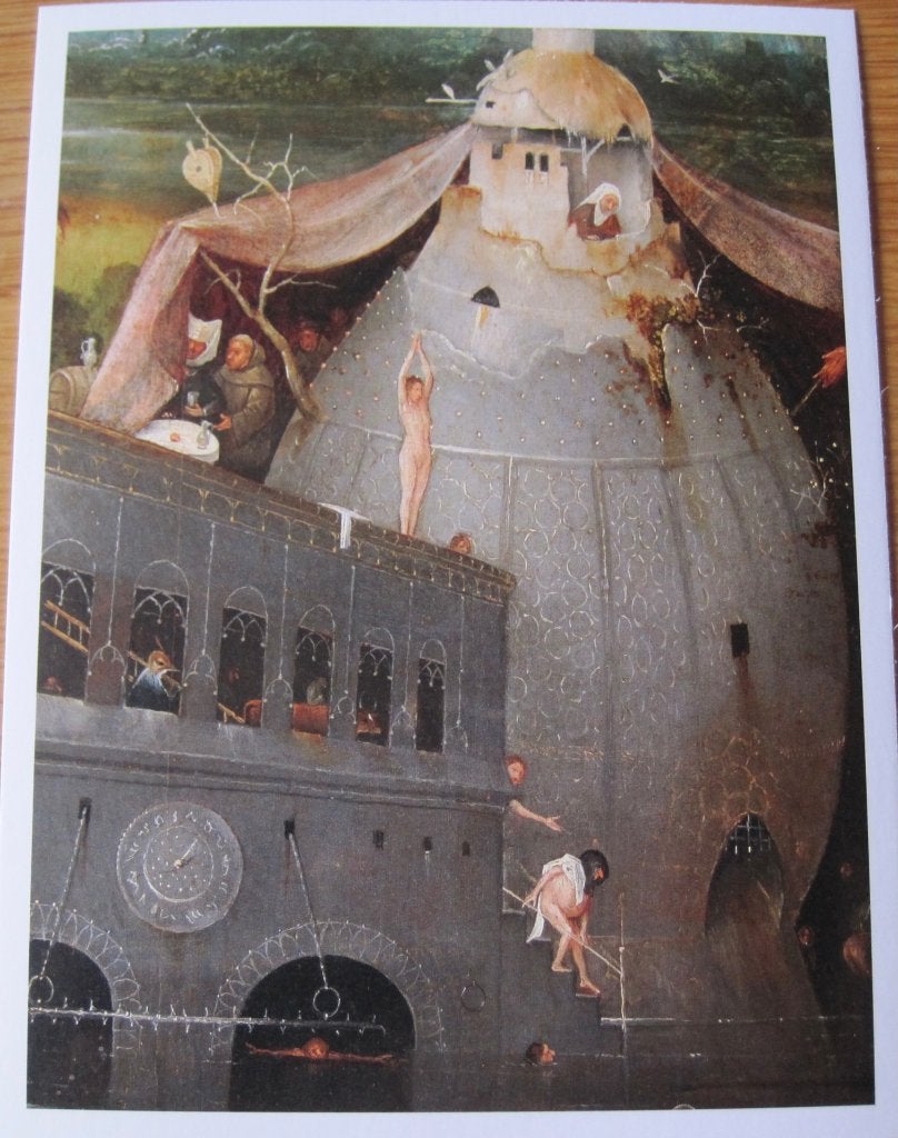 Jeroen Bosch - verzoeking heilige Antonius - de toren -nieuw, Ophalen of Verzenden, 1980 tot heden, Ongelopen, Overige thema's