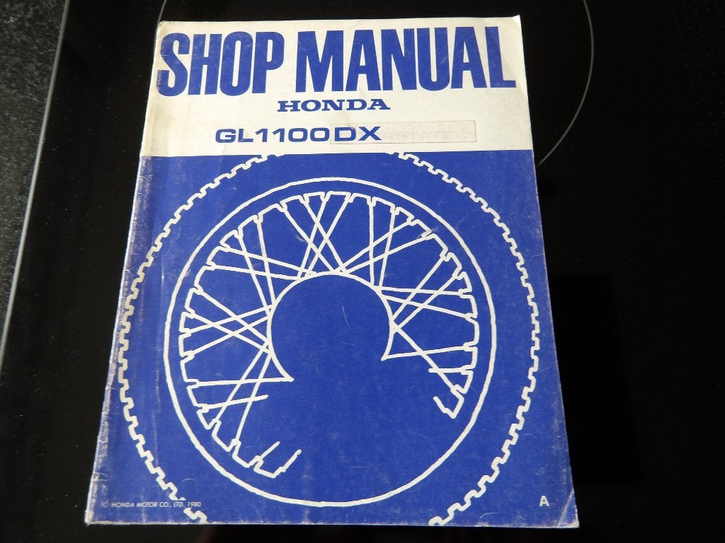 Honda GL1100DX Werkplaatshandboek - Origineel uit 1980, Verzenden, Honda