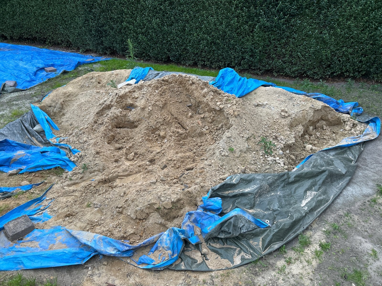 Gele zand voor bijv bestrating, gratis ophalen, Tuin en Terras, Ophalen, Gebruikt, Ophoogzand