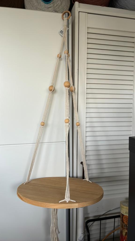 Macrame planten hanger 2x, Ophalen of Verzenden, Nieuw