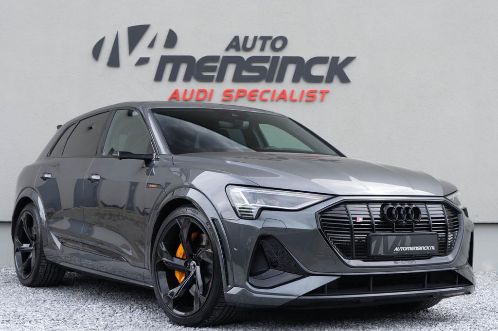 Audi e-tron S Quattro 371kW / Luchtvering/ Standkachel/ Pano, Auto's, Automaat, Zwart, Vierwielaandrijving, 555 min
