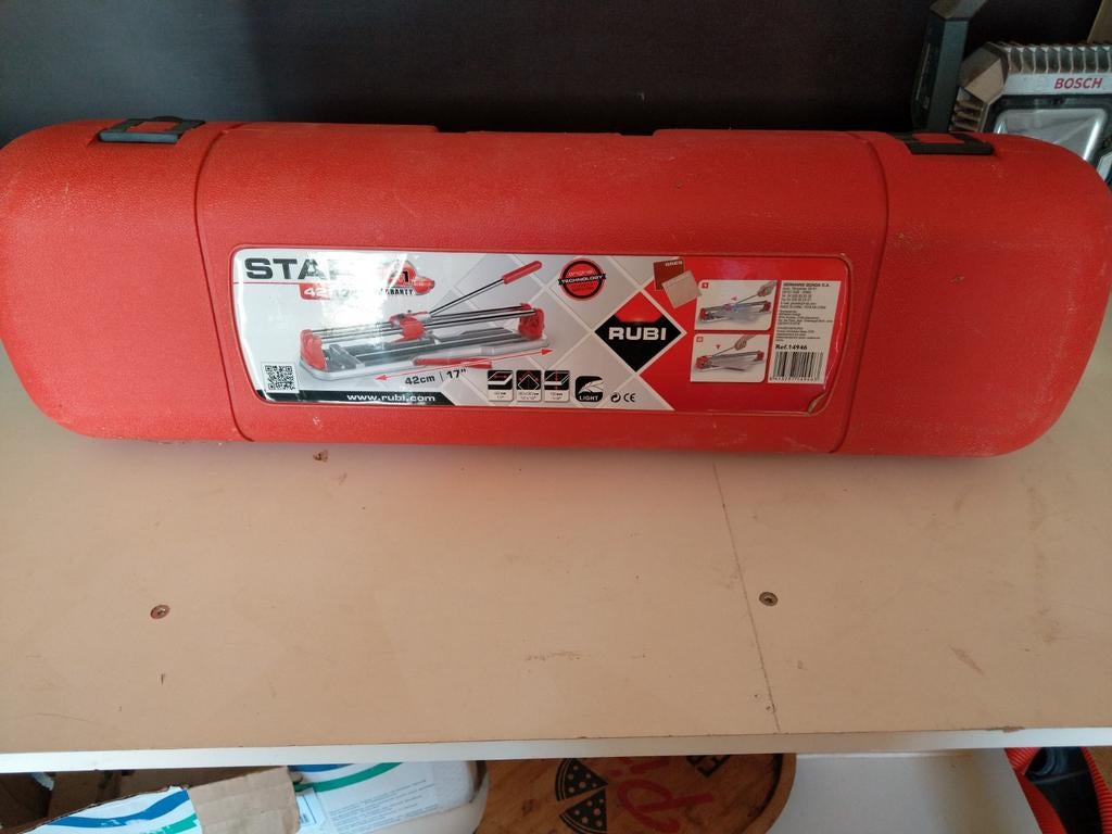 Rubi Star 42 tegelzaag in koffer, Ophalen of Verzenden