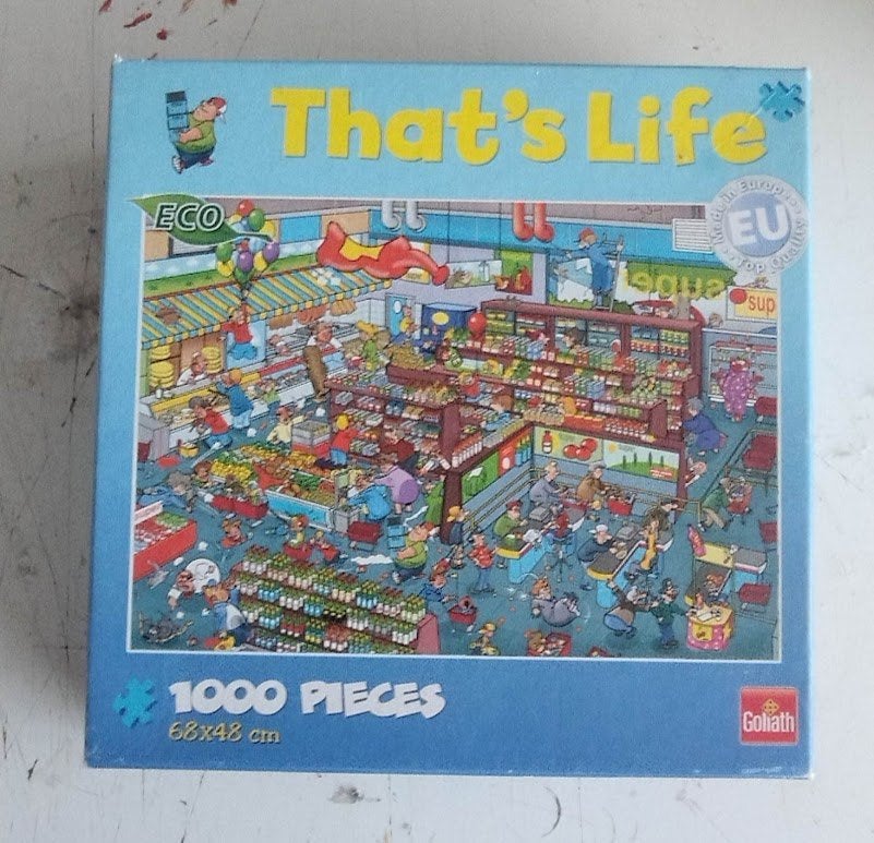 legpuzzels,  1000 stukjes, Hobby en Vrije tijd, Denksport en Puzzels, Zo goed als nieuw, Legpuzzel, 500 t/m 1500 stukjes, Ophalen of Verzenden
