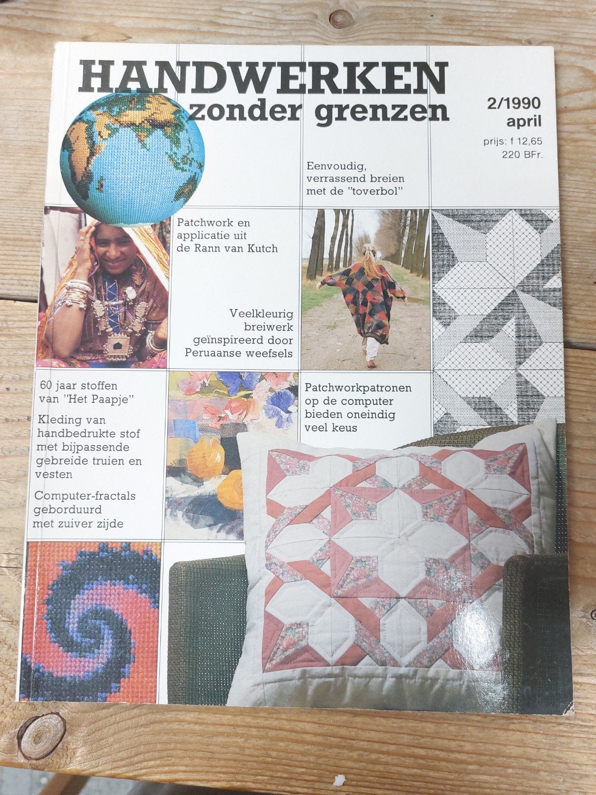 Handwerk zonder Grenzen 2/1990, Verzenden, Gebruikt, Breien, Patroon of Boek