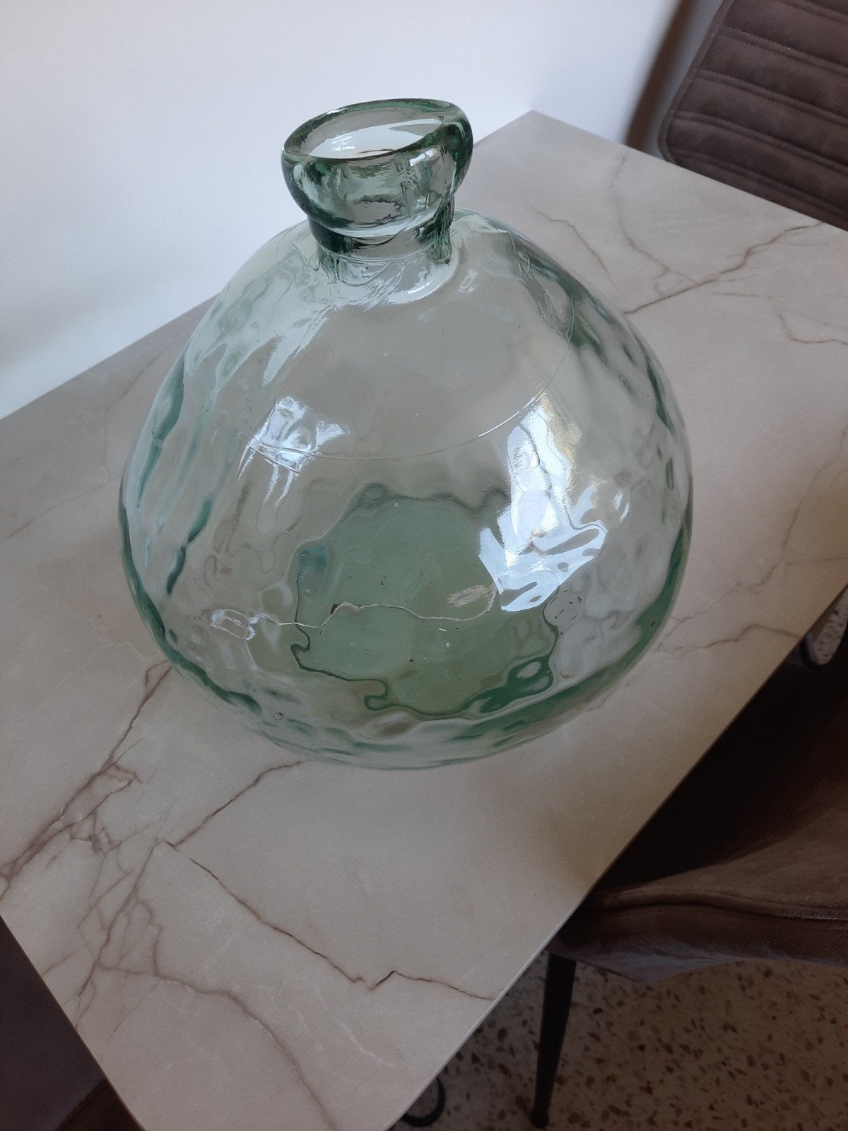 Glazen pot, Ophalen, Zo goed als nieuw