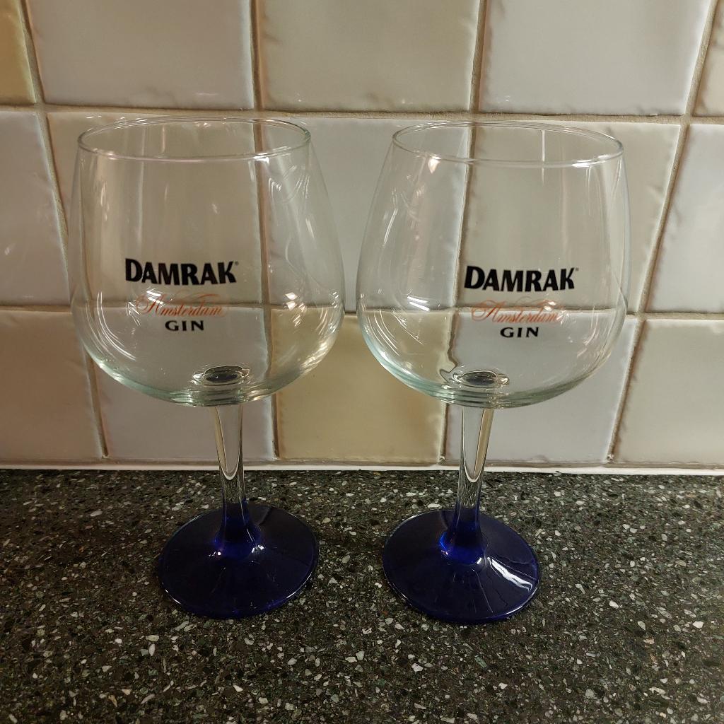 Damrak Amsterdam Gin glazen, Ophalen of Verzenden, Nieuw, Overige typen