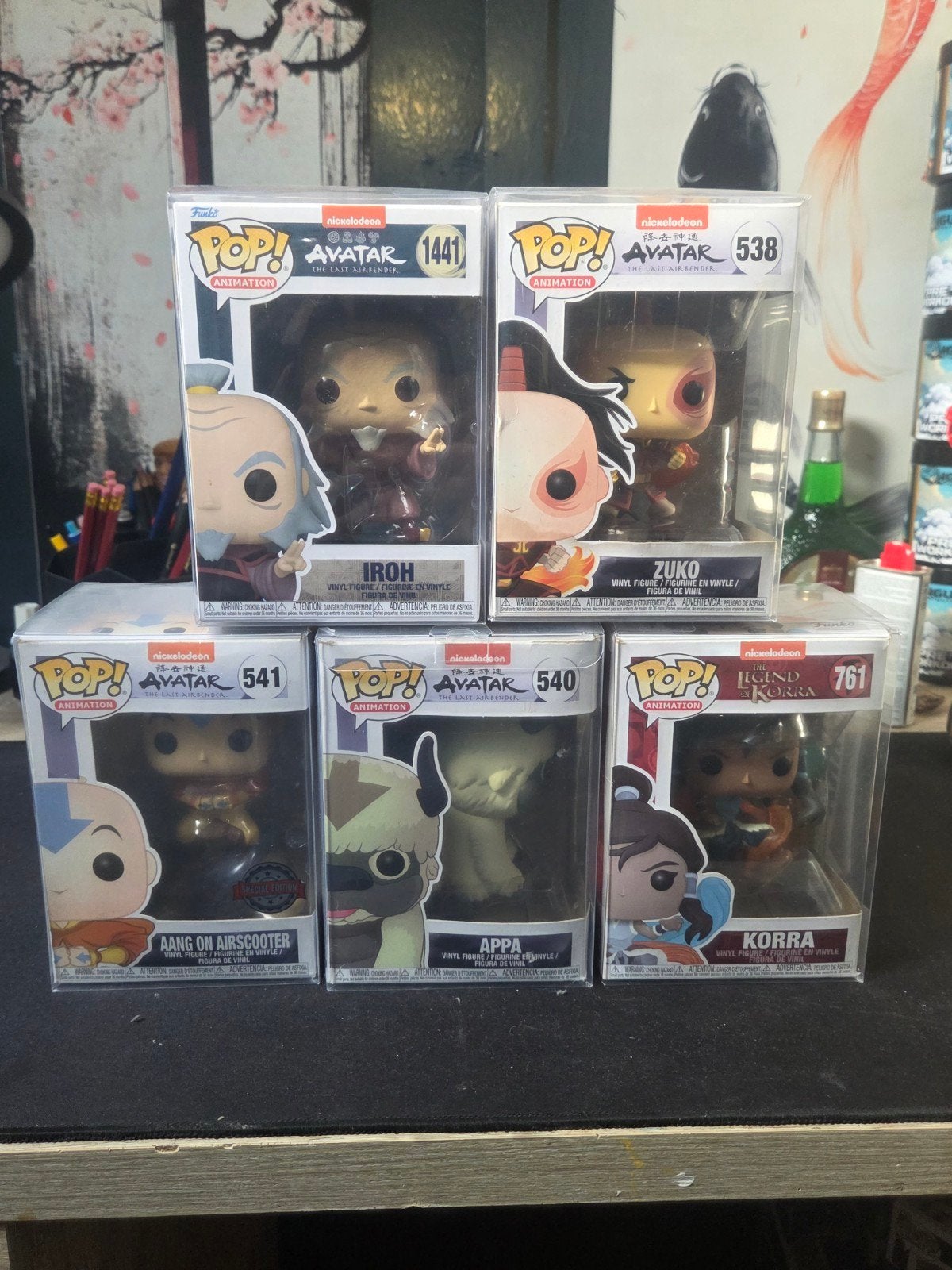 Diverse Avatar Funko Pops - Redelijke staat in beschermhoeze, Ophalen of Verzenden, Zo goed als nieuw