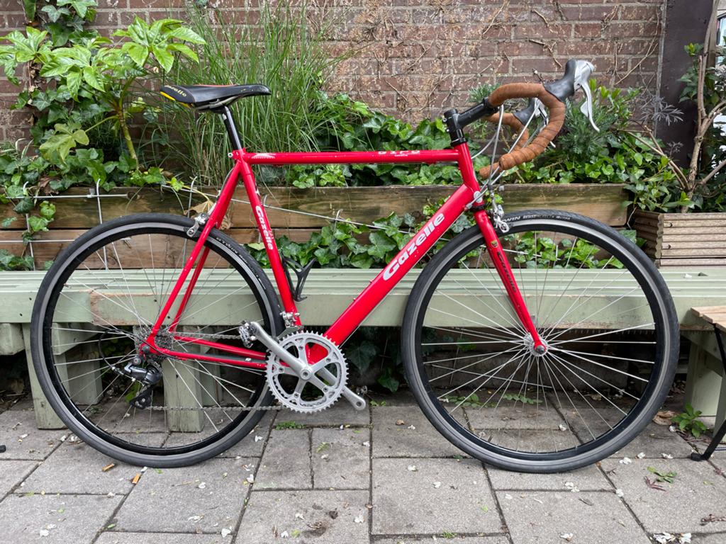 Retro Vintage Jaren 90 Gazelle Racefiets, Ophalen, Minder dan 10 versnellingen, Staal, Gazelle