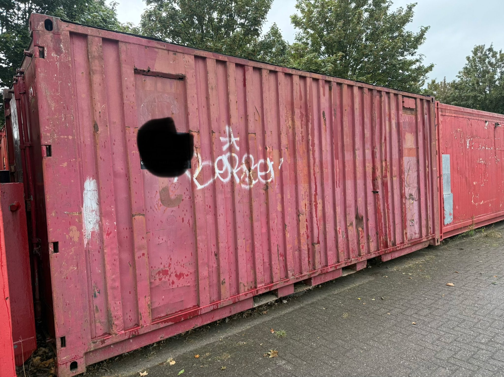 Diverse zeecontainers te koop - Rood en Blauw, Ophalen of Verzenden