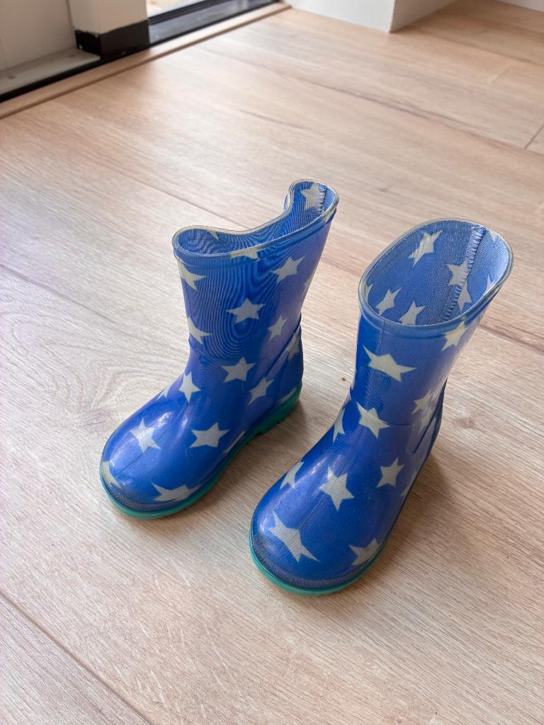 Regenlaarzen HEMA ster maat 20, Ophalen, Jongen of Meisje, Hema, Laarzen