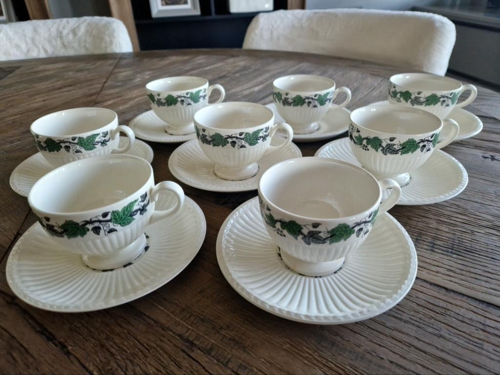 wedgwood edme servies ontbijt kop en schotel stratford, Antiek en Kunst, Ophalen of Verzenden