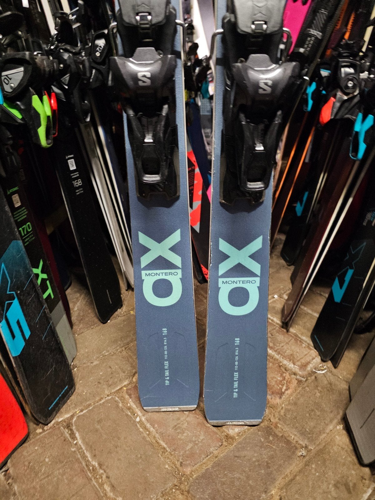 168 STOCKLI MONTERO AX VOOR KENNERS 1600€, Sport en Fitness, Overige merken, 160 tot 180 cm, Stockli, Ophalen of Verzenden