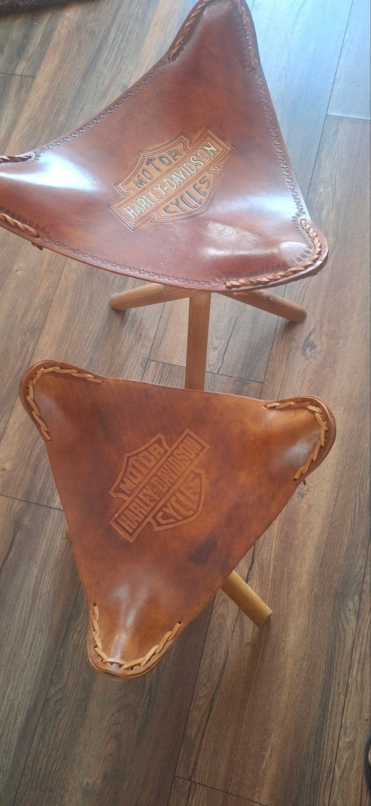 2 Harley davidson krukjes lage modellen, Ophalen of Verzenden