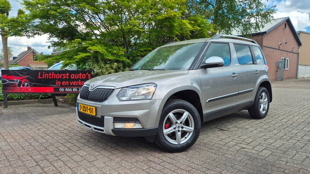 Skoda Yeti Outdoor 1.4 TSI Greentech Adventure LEDER-CLIMA-N, Auto's, Skoda, Bedrijf, Te koop, Yeti, ABS, Achteruitrijcamera, Airbags