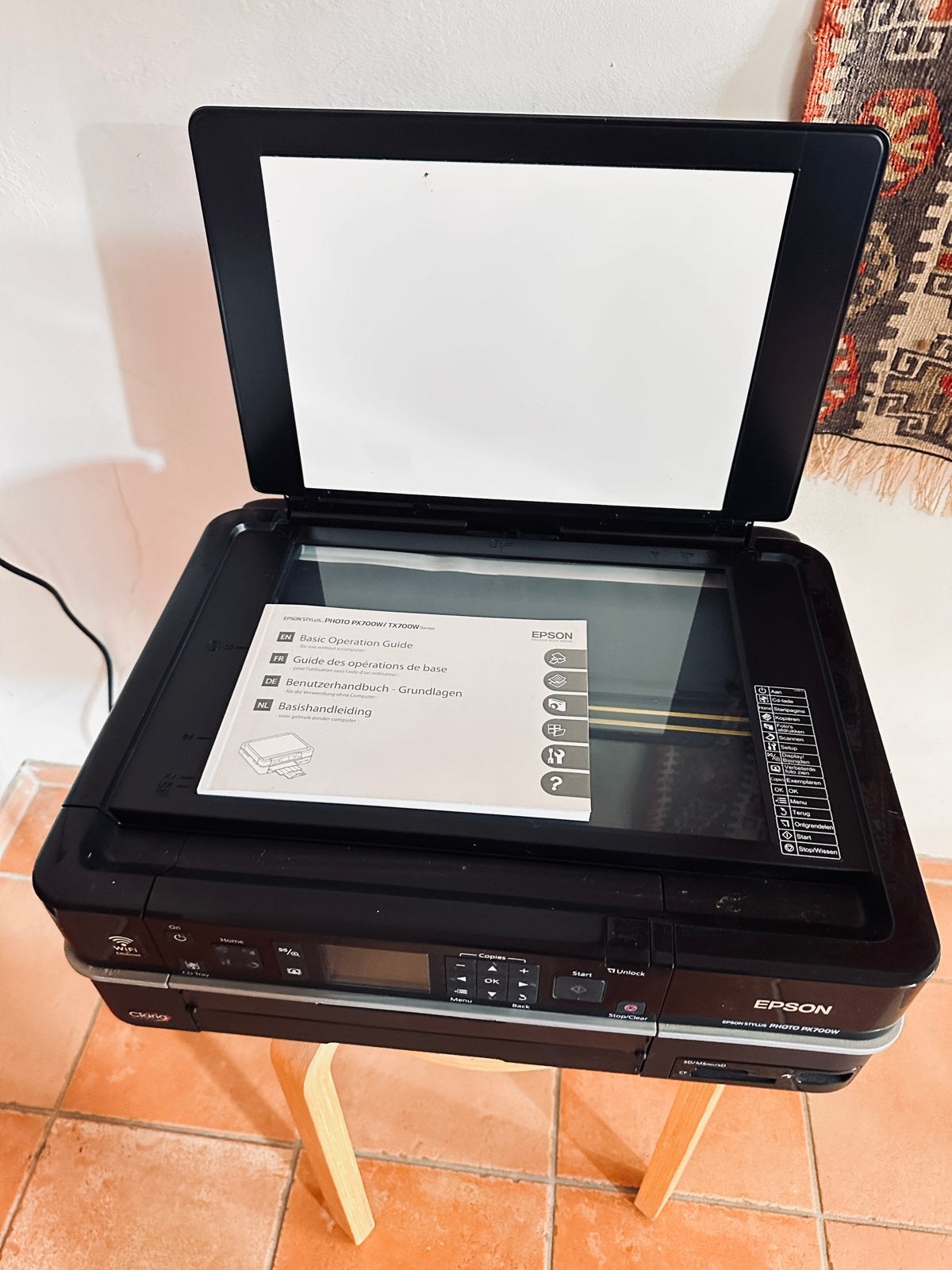 EPSON STYLUS-PHOTO PX700W All-in-One printer/scanner, Gebruikt, Inkjetprinter, All-in-one, Kleur printen
