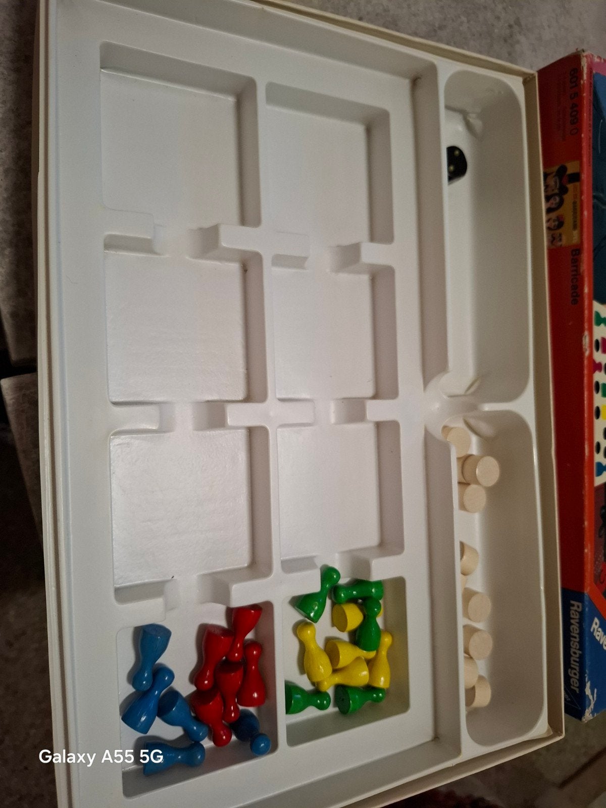 Barricade Bordspel Ravensburger Vintage, Gebruikt, Robert-Bosch-Straße 1, 88214 Ravensburg, Duitsland, Ophalen of Verzenden, Ravensburger Spieleverlag GmbH