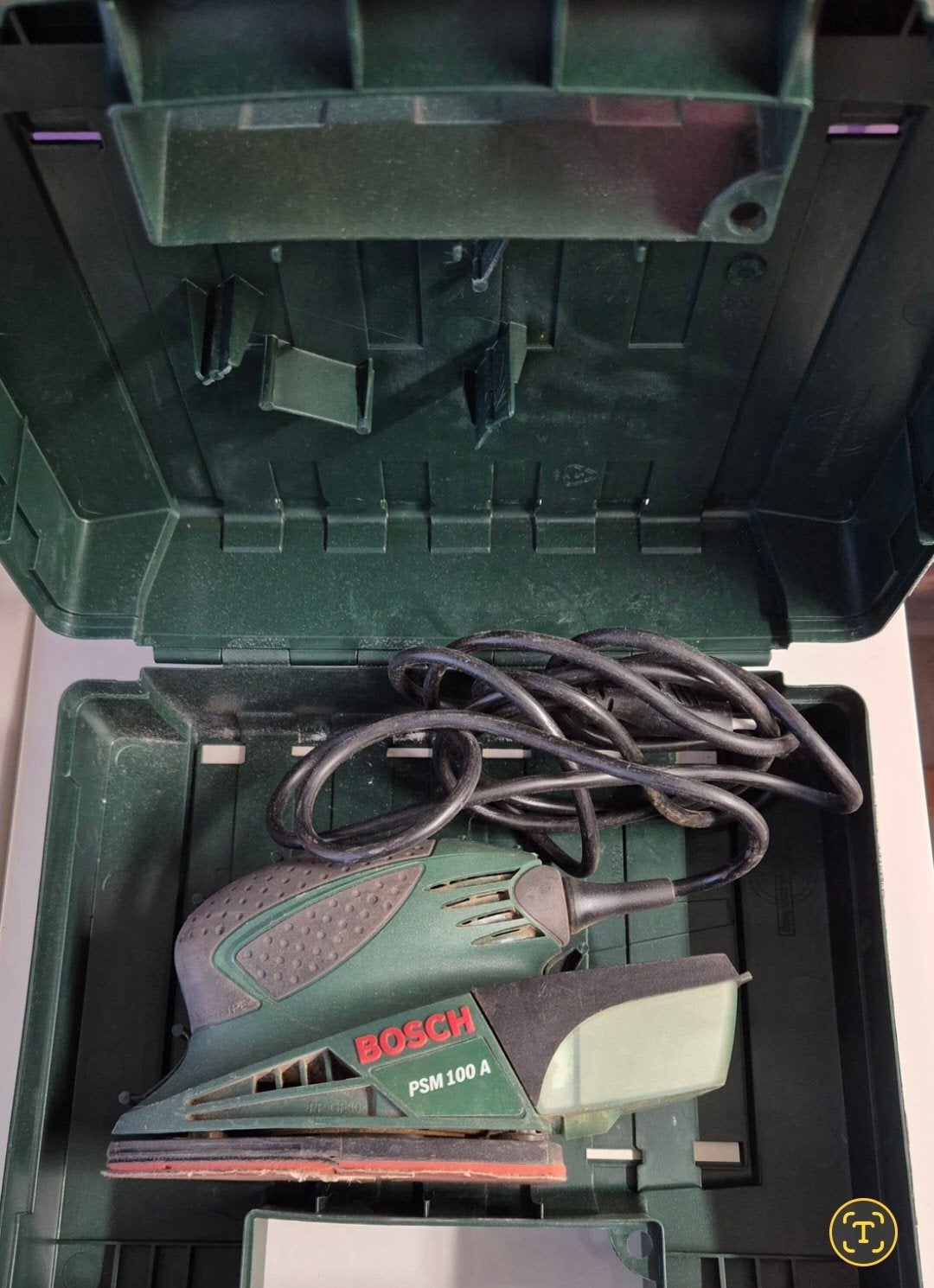 Bosch schuurmachine, Ophalen, Gebruikt