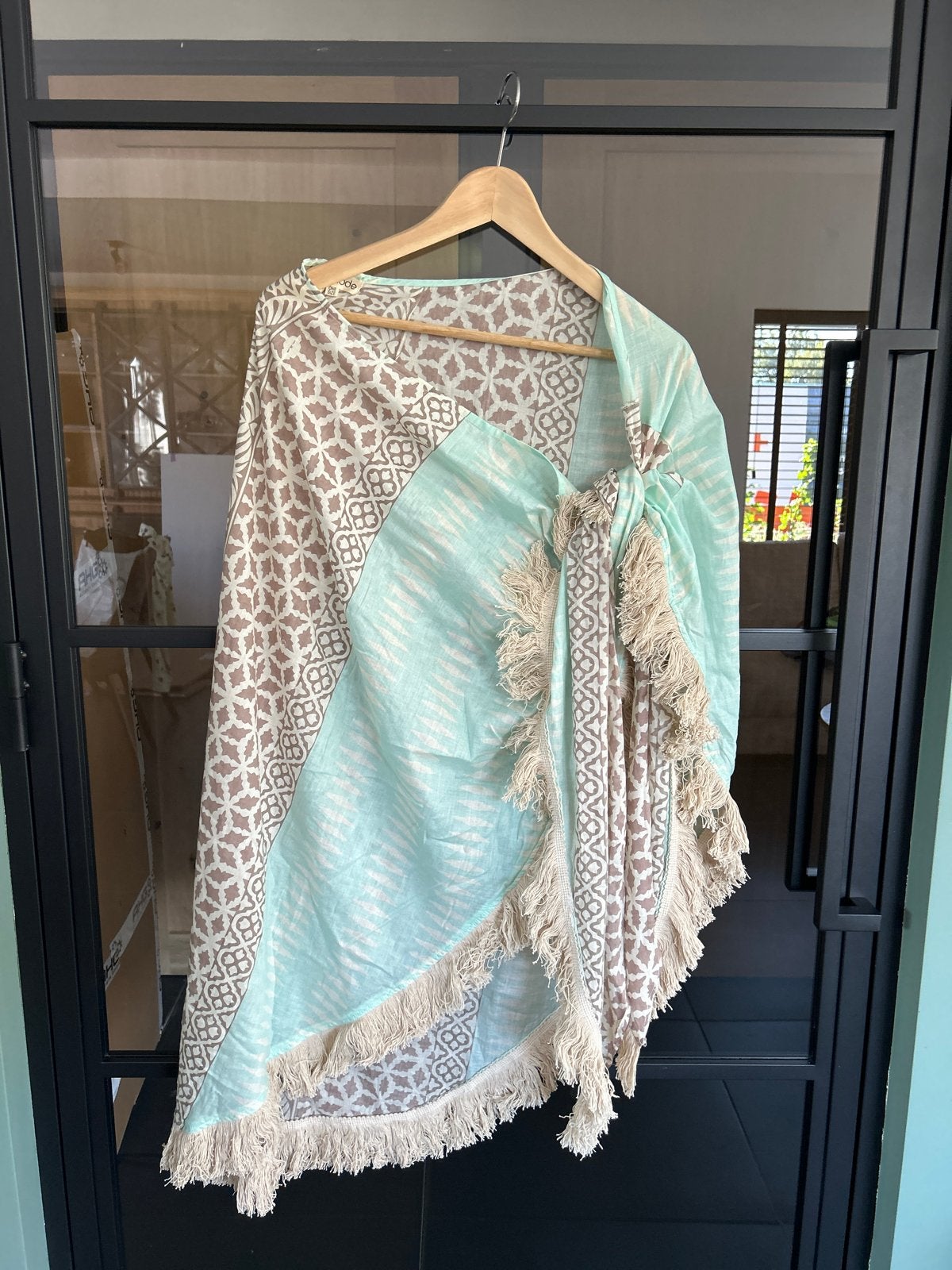 Ibiza Mode Kimono/Cover-up met kwastjes-nieuw, Ophalen, Nieuw