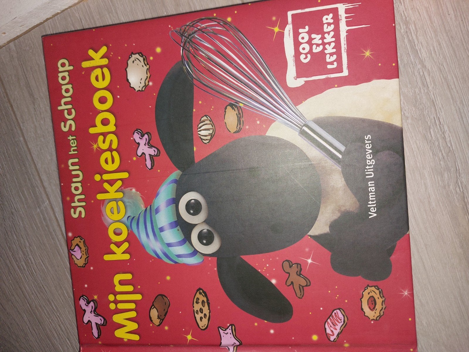 Shaun het Schaap: Mijn Koekjesboek - Cool en Lekker, Veltman Uitgevers, Ophalen of Verzenden, Zo goed als nieuw, Taart, Gebak en Desserts