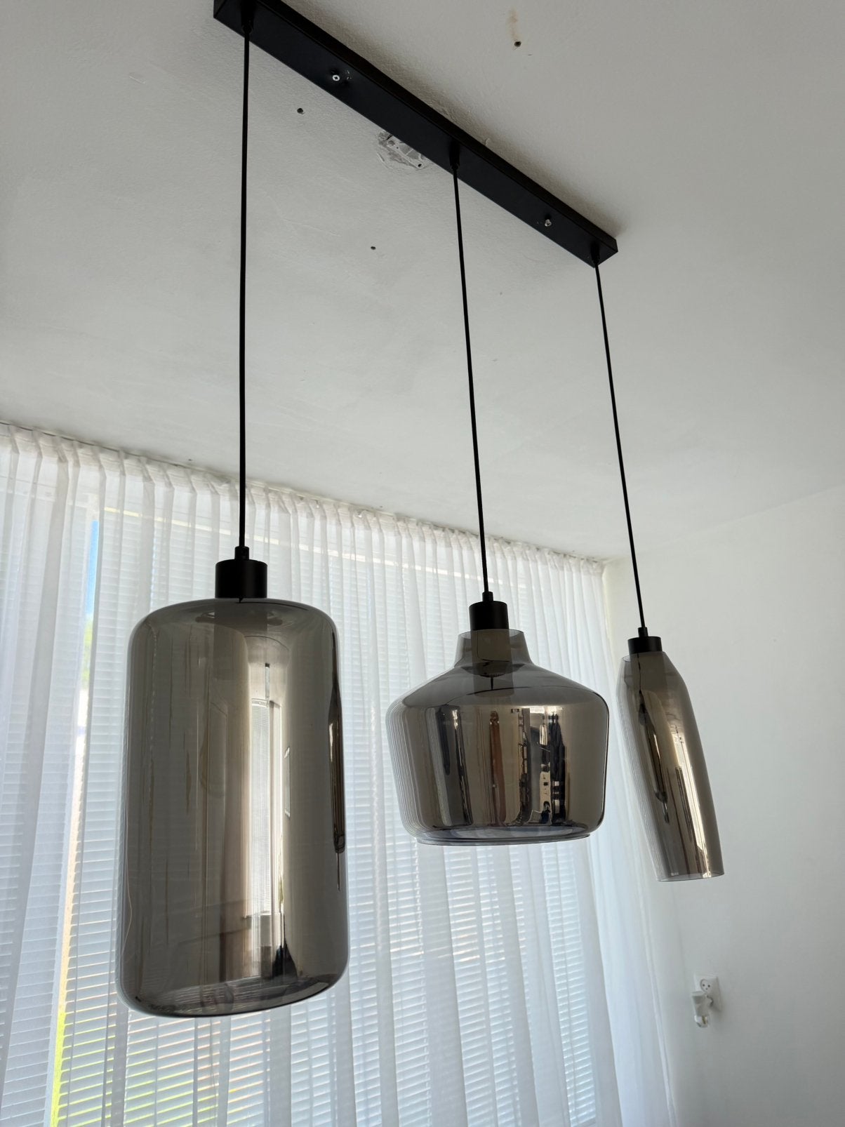 Eettafel hanglampen, Ophalen of Verzenden, Zo goed als nieuw, Minder dan 50 cm