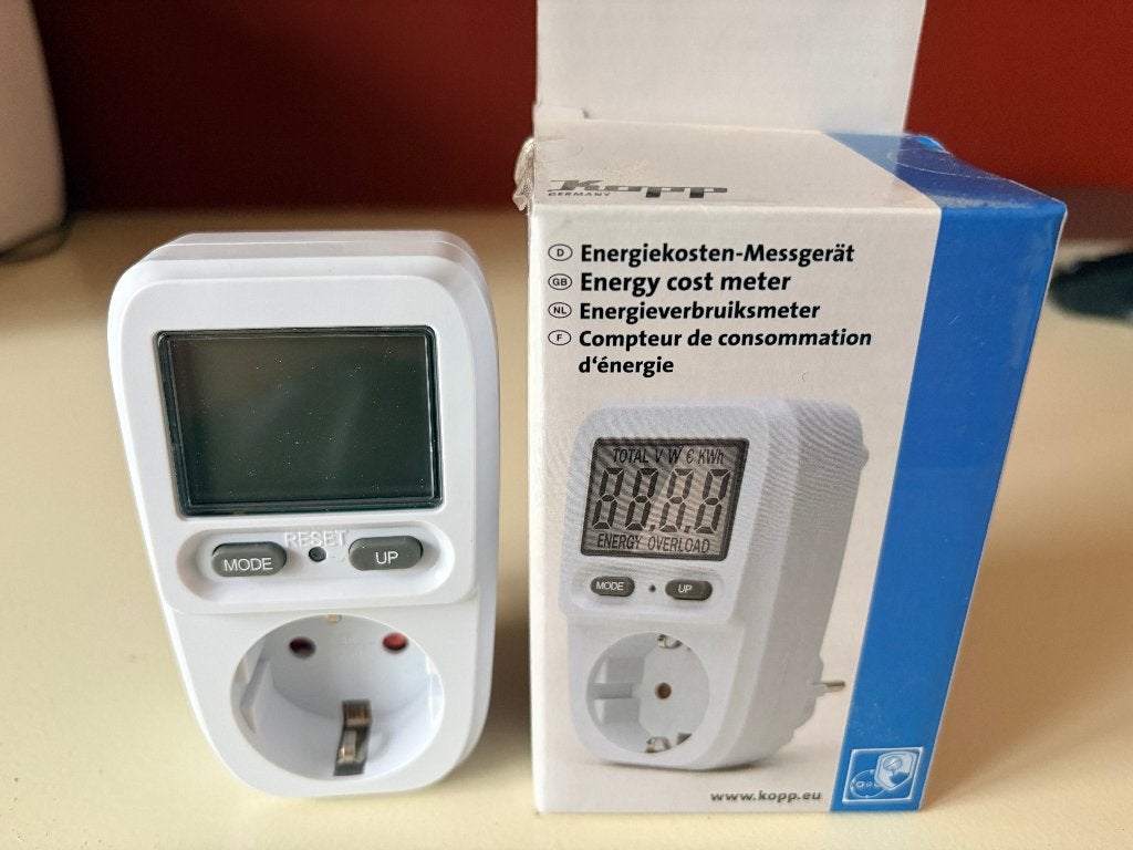 Kopp Energieverbruiksmeter, Ophalen, Zo goed als nieuw, Elektriciteit