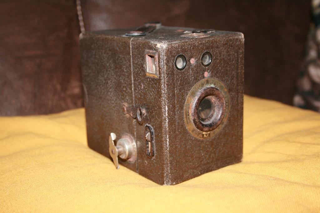 Vintage/Antieke Fotocamera "No 2 Box", Gebruikt, Compact, Onbekend, Ophalen of Verzenden