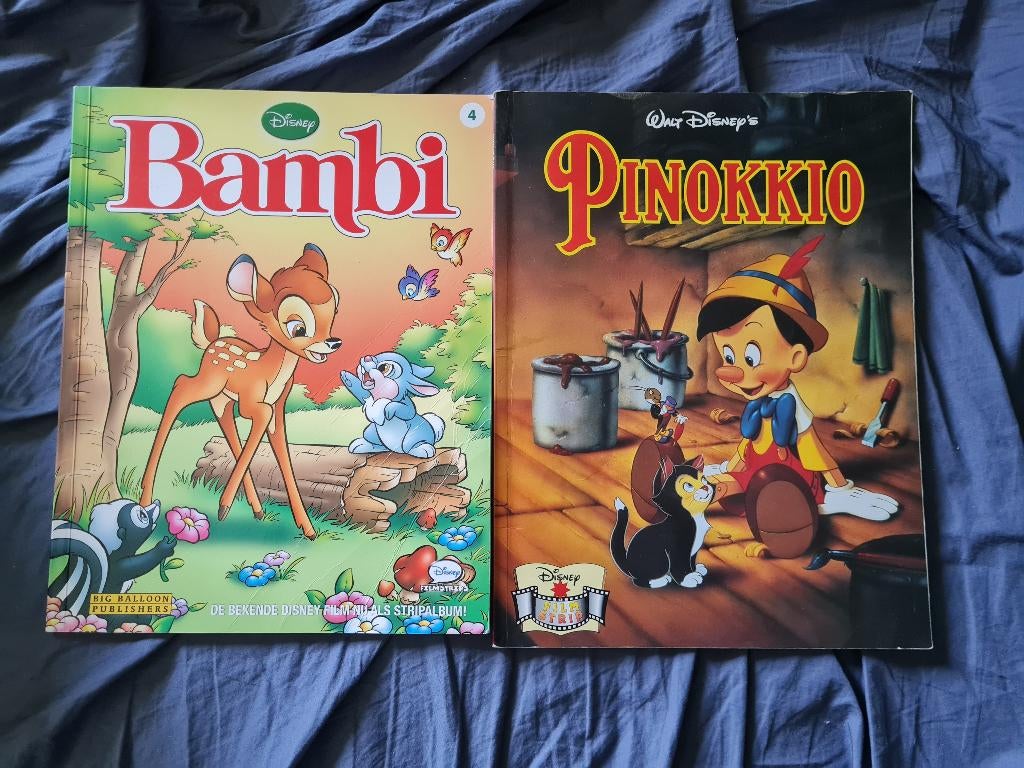 2 Disney film-stripboeken., Verzamelen, Disney, Ophalen, Overige figuren, Zo goed als nieuw, Overige typen