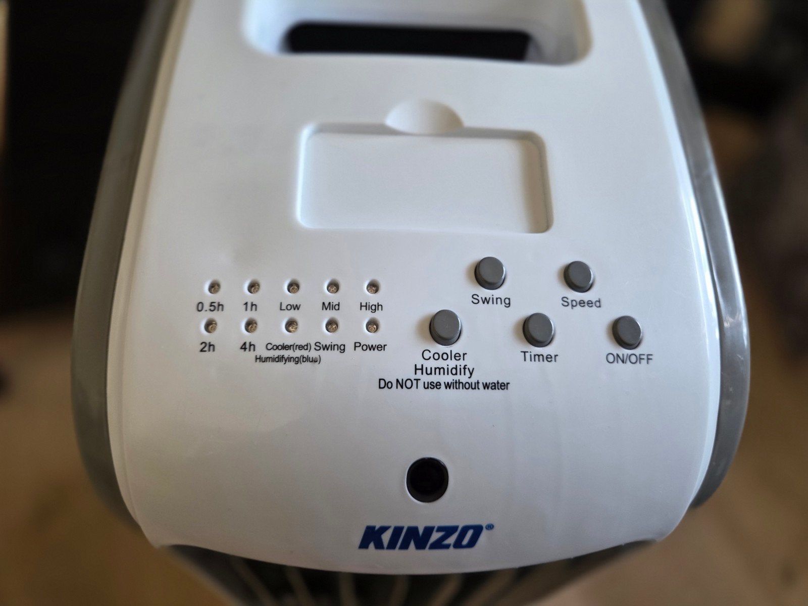 Kinzo Mobiele Airco/Luchtkoeler - Model LQ-AC02S, Ophalen, Gebruikt, Minder dan 60 m³, Timer