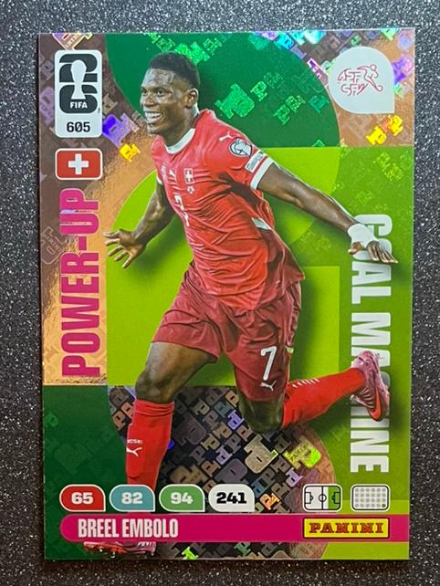 Panini WORLD CUP 2026   GOAL MACHINE   EMBOLO   SWITZERLAND, Verzenden, Zo goed als nieuw, Plaatje