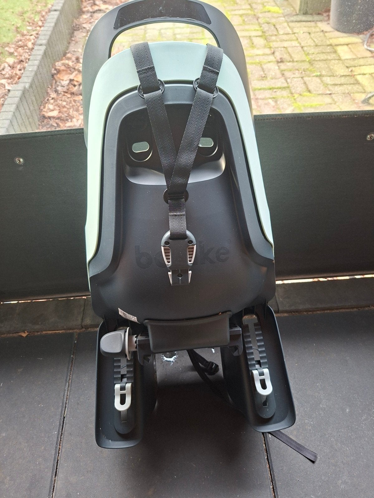 Bobike fietsstoel achter, Ophalen