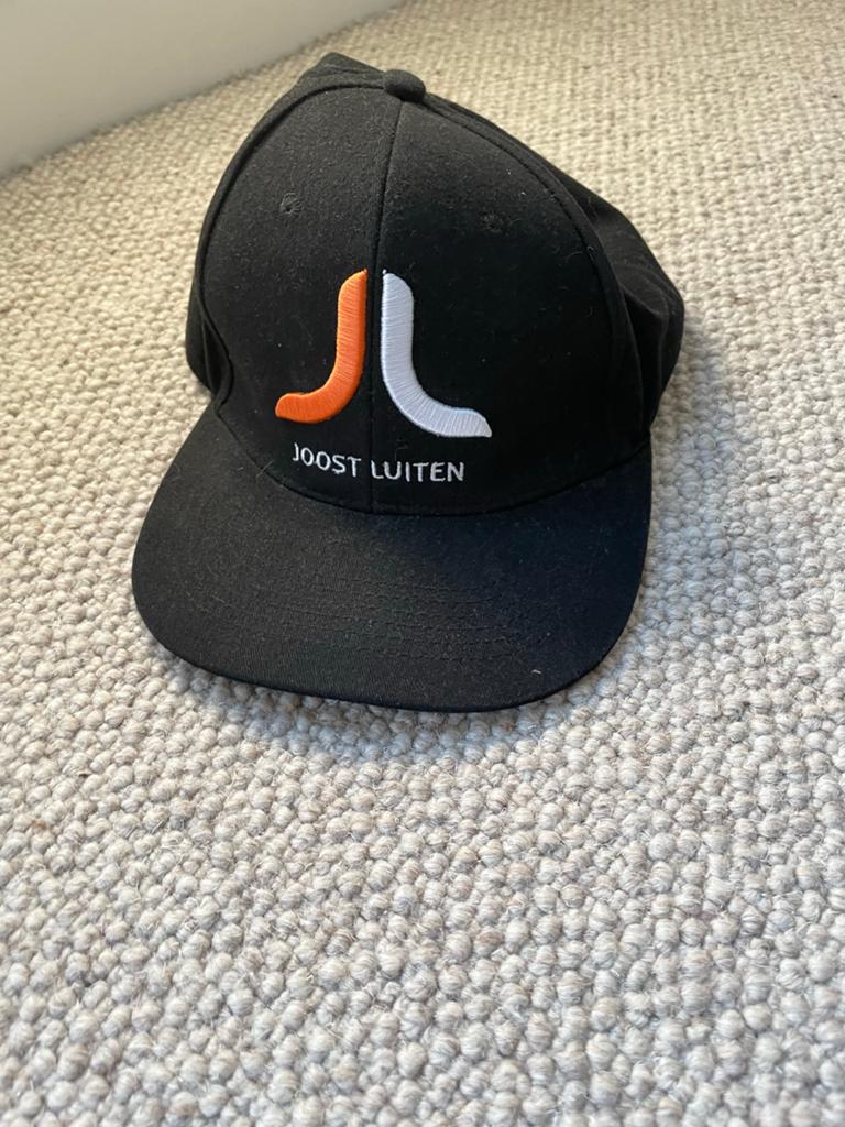 Zwarte Joost Luiten golf cap - KLM Open, Ophalen of Verzenden, Nieuw, Kleding, Overige merken