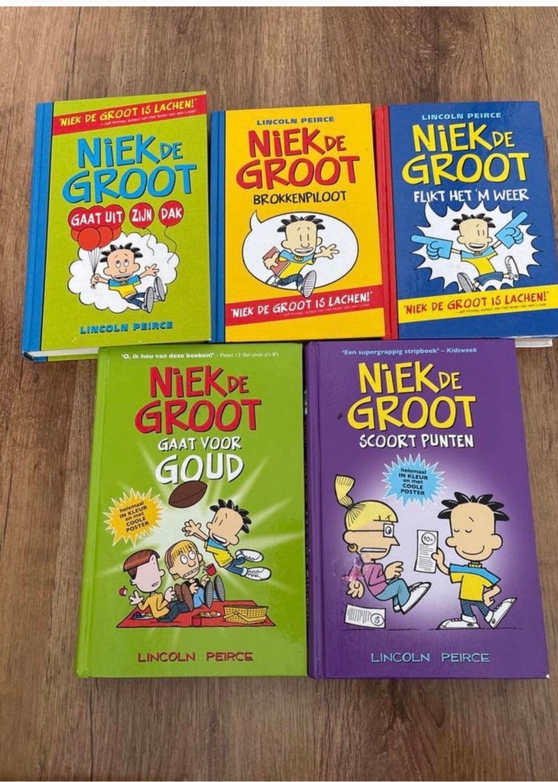 5 niek de groot boeken, Ophalen of Verzenden, Zo goed als nieuw