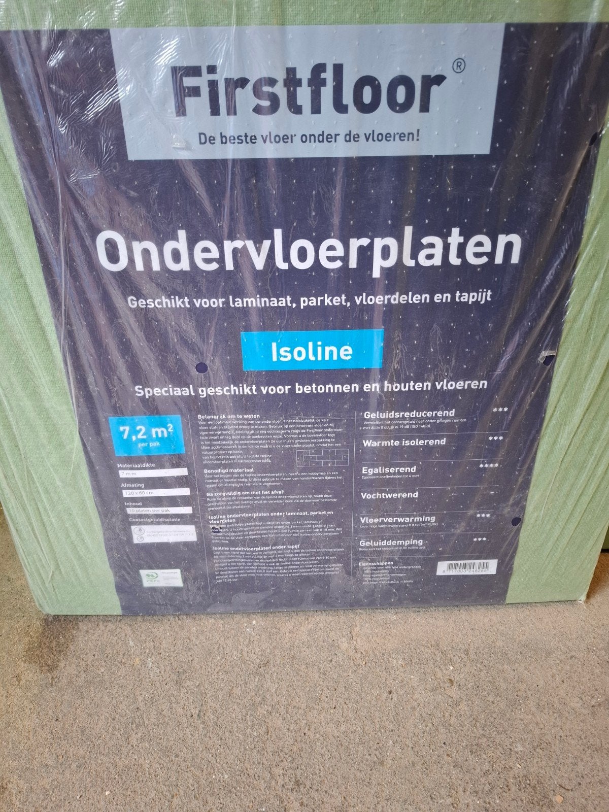 ondervloer, Doe-het-zelf en Verbouw, Ophalen, Overige materialen, 30 cm of meer, 50 tot 150 cm