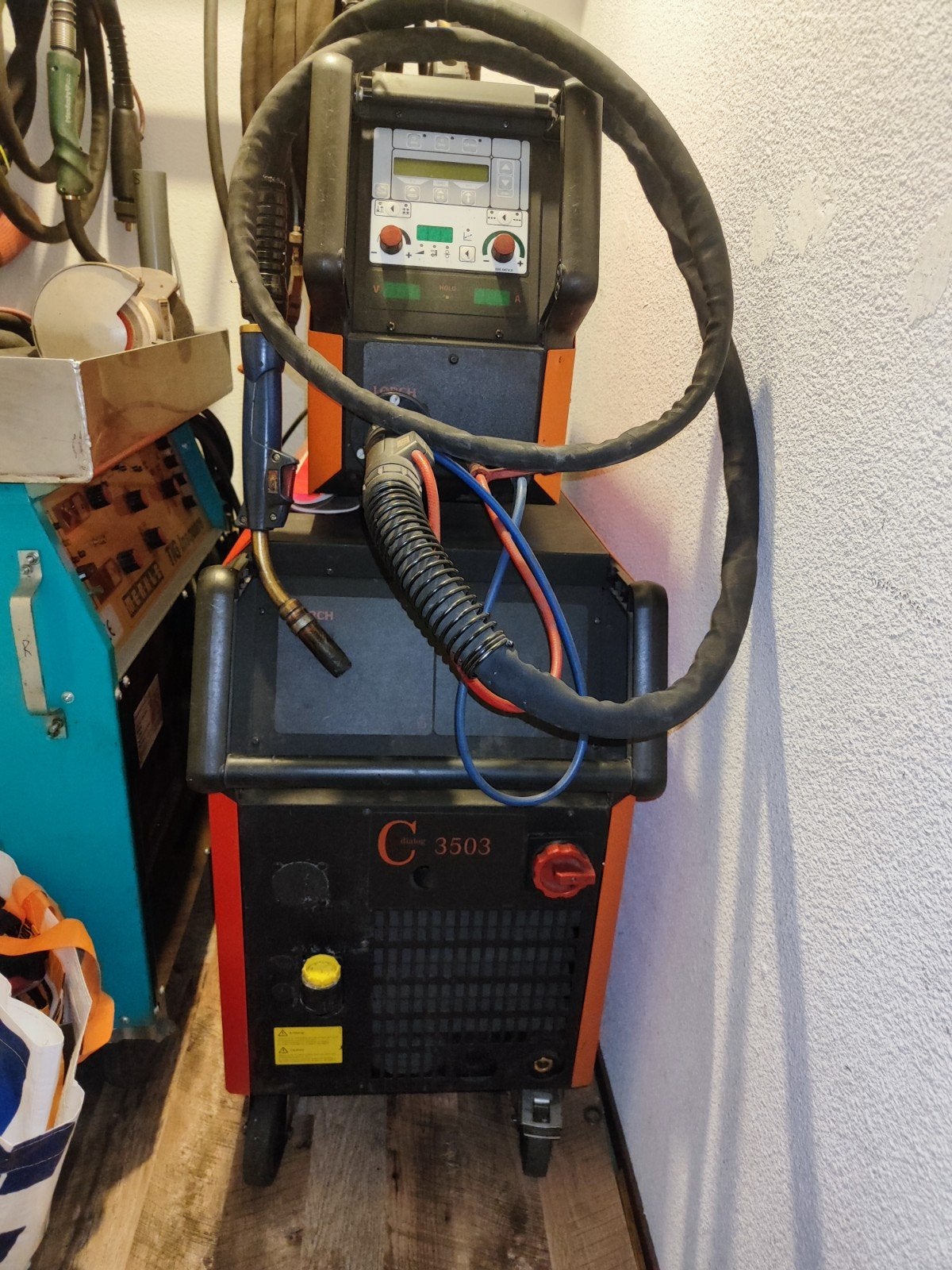 Lorch C 3503 MIG/MAG Lasapparaat, Ophalen of Verzenden, Zo goed als nieuw, 250 ampère of meer, Co2