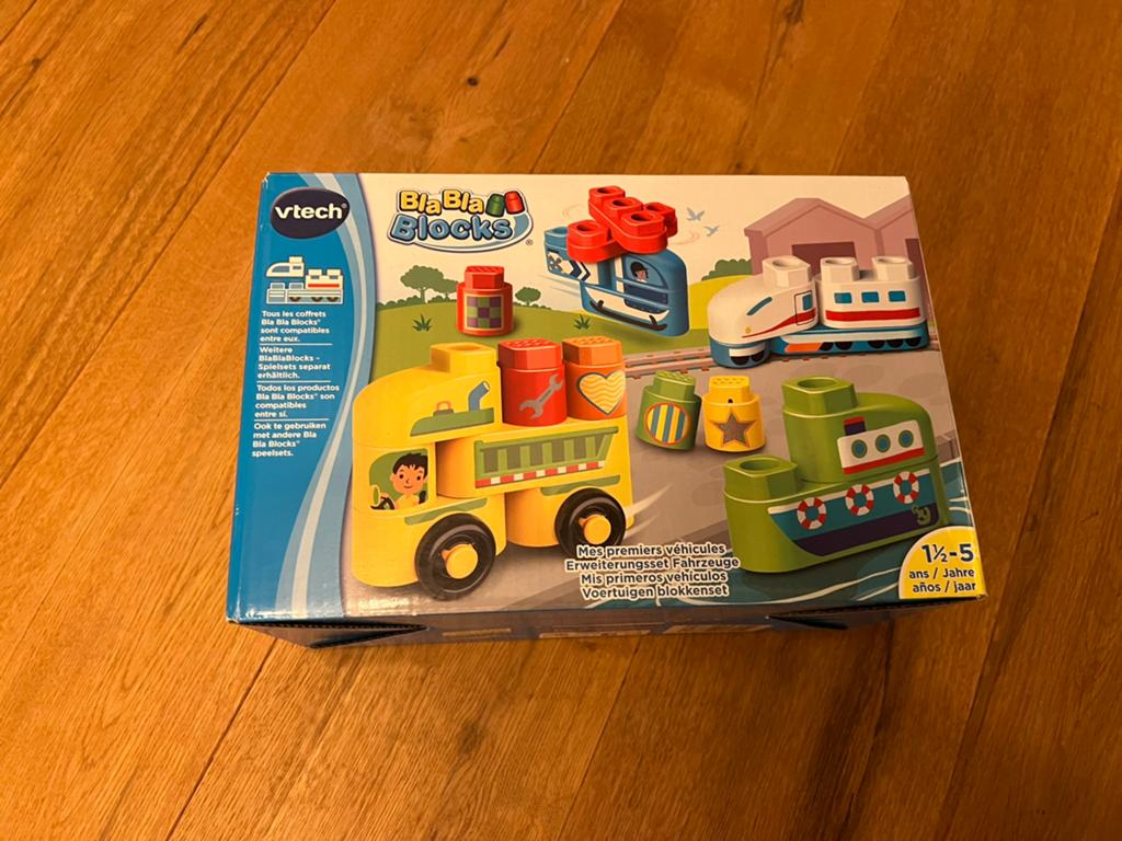 Vtech BlaBla Blocks - Voertuigen blokkenset NIEUW!, Ophalen of Verzenden, Nieuw