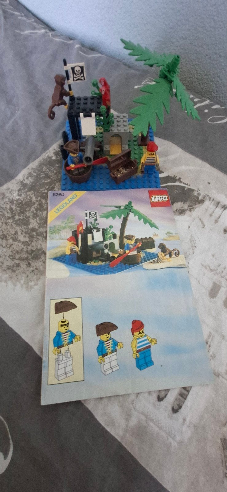 LEGO Legoland Piraten Eiland 6260 met handleiding, Ophalen of Verzenden, Gebruikt