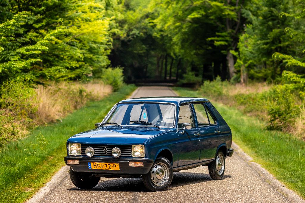 Peugeot 1981 Blauw, Auto's, Peugeot, Voorwielaandrijving, 768 kg, Stof, 43 pk