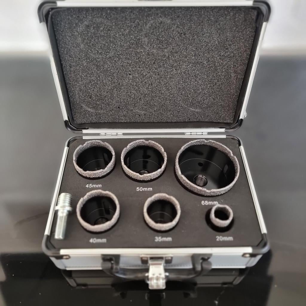 Diamantboor tegelboor Gatenboor (tegelsnijder), Ophalen of Verzenden, Nieuw, Boormachine