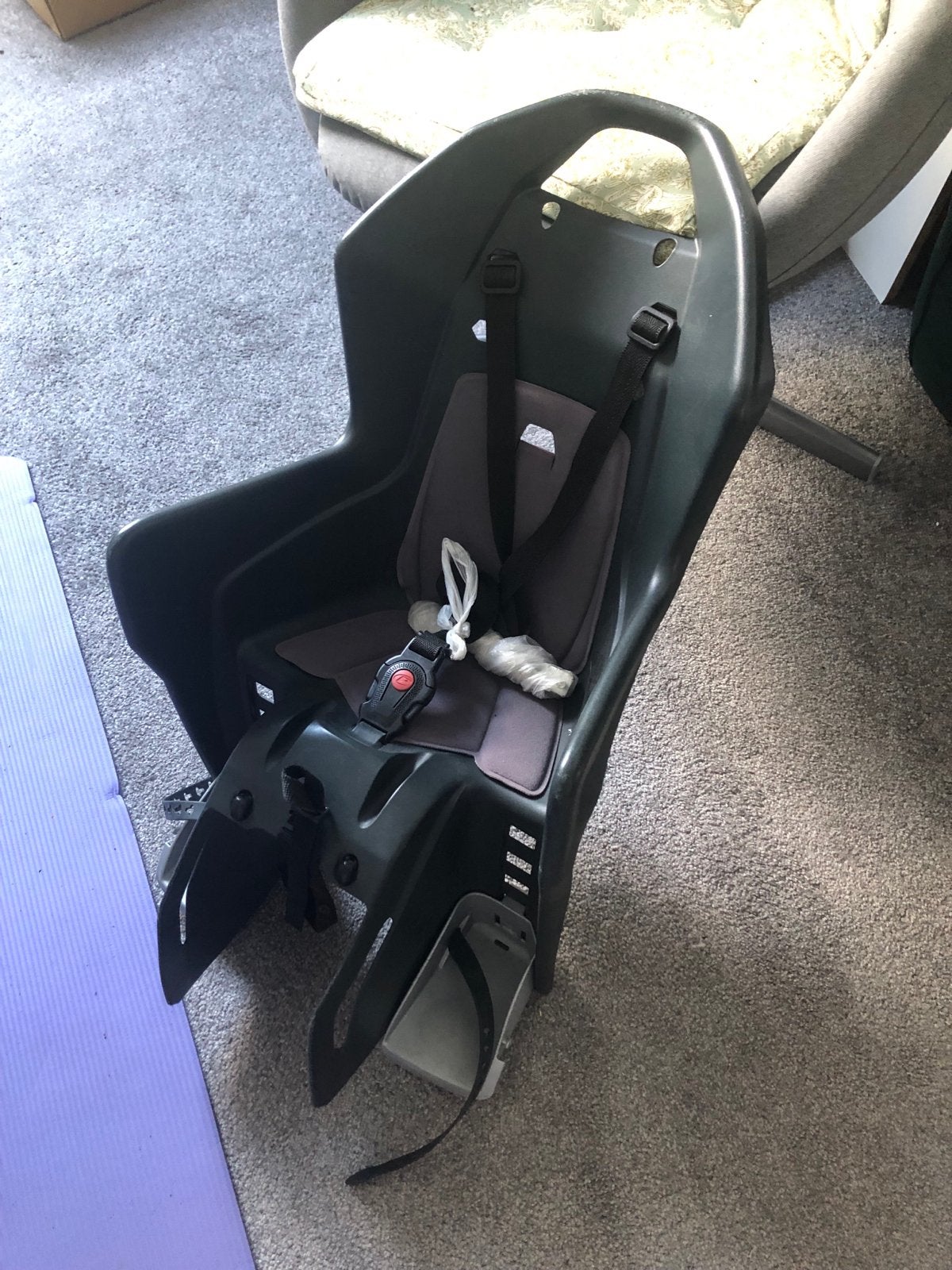 Bambino Achterzitje voor fiets - Zo goed als nieuw, Achterzitje, Voetsteuntjes, 9 t/m 18 kg, Ophalen of Verzenden